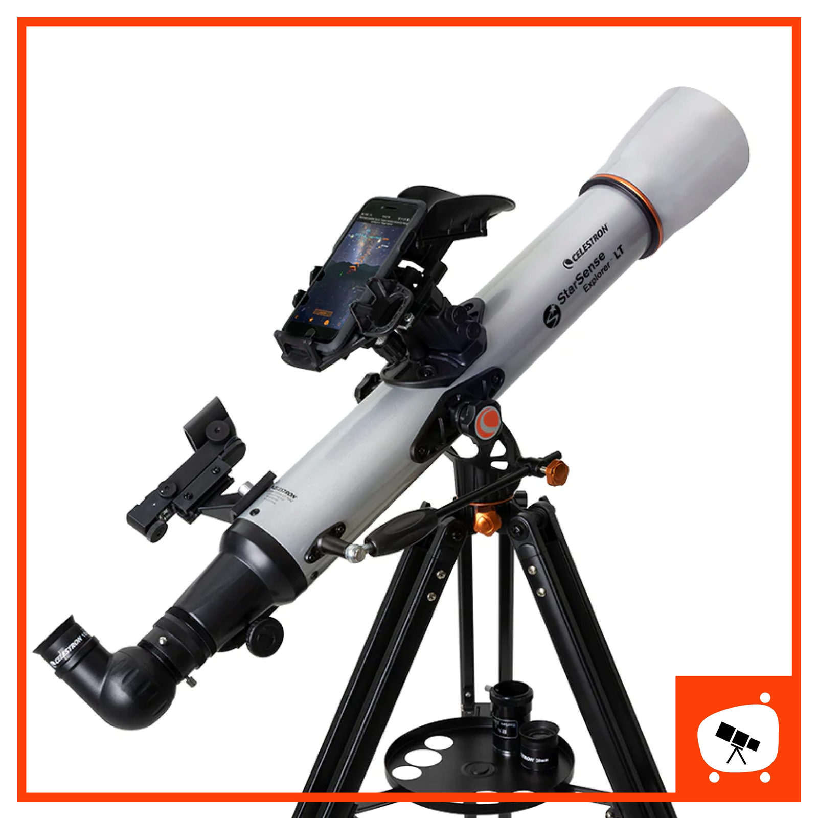 Teleskop Celestron Starsense Explorer LT 70AZ Refraktor - Gambar 3
