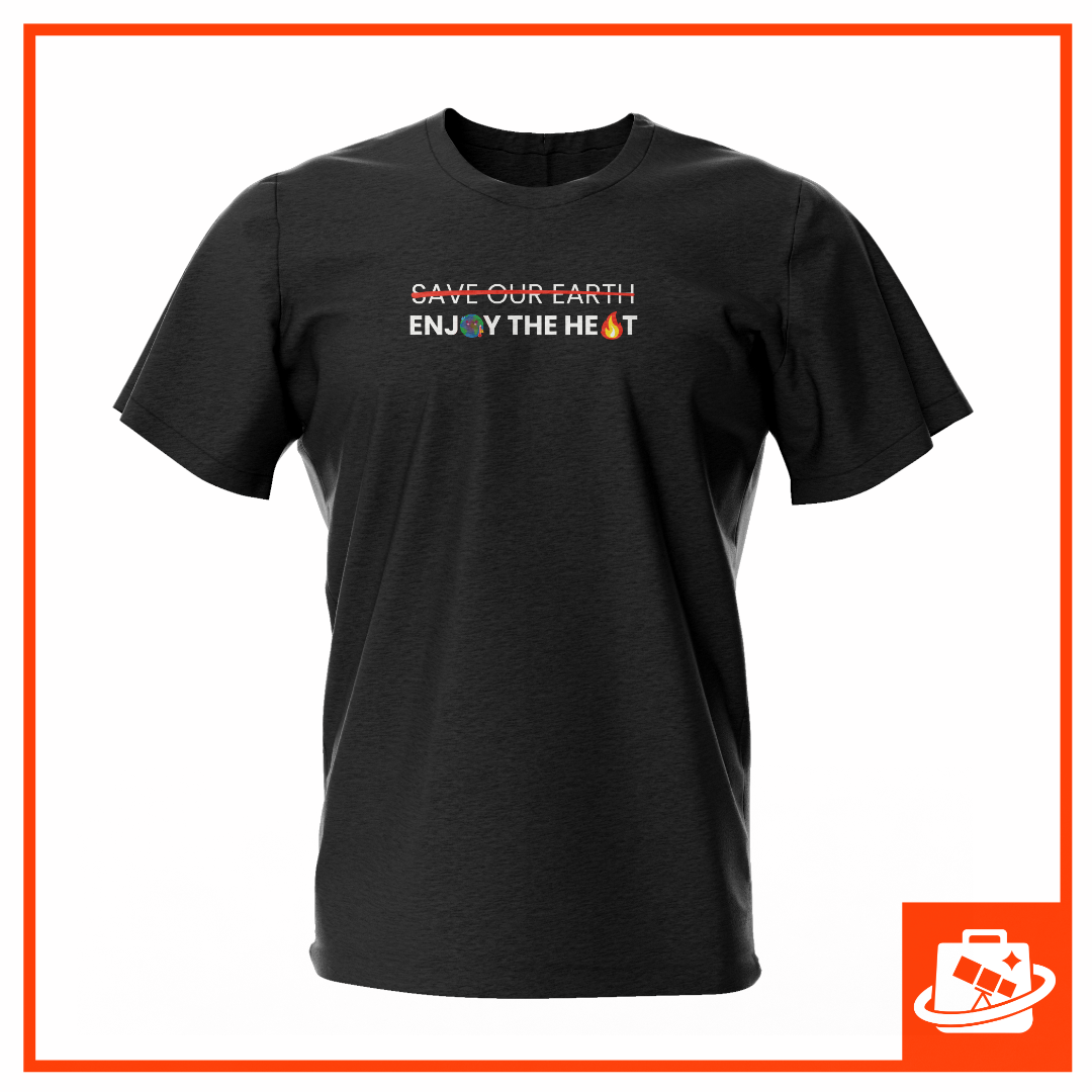 Kaos Enjoy The Heat - Gambar 2