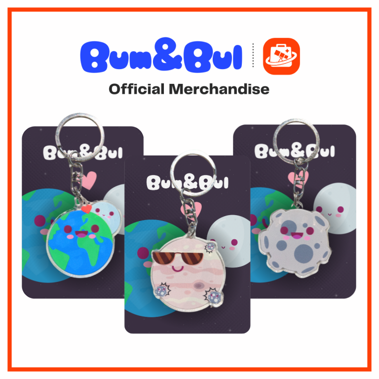 Gantungan Kunci Lucu Bum&Bul